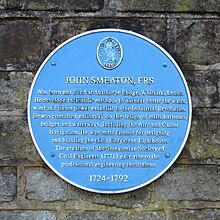 John Smeaton FRS plaque Jan 2022.jpg