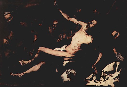The Martyrdom of Saint Bartholomew (c. 1630-1640) by Jusepe de Ribera Jose de Ribera 053.jpg