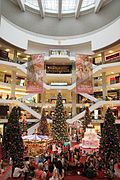 Weihnachten als Shopping-Ereignis in Kuala Lumpur