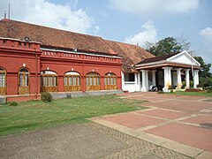 Another view of the Kanakakunnu Palace.