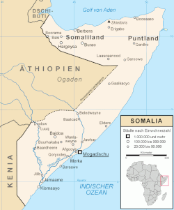 Afgooye sijaitsee aivan Somalian pääkaupungin Mogadishun länsipuolella