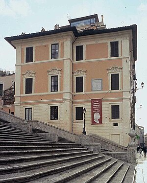 Keats-Shelley House: Literaturmuseum in Rom