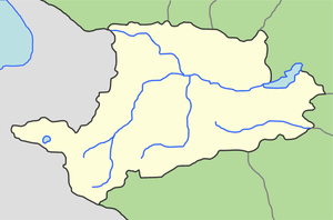 Кельбаджарский район на карте