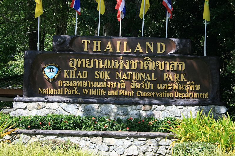 File:Khao Sok sign.jpg