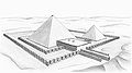 Rekonstrukcija Kendžerove piramide iz 13. dinastije