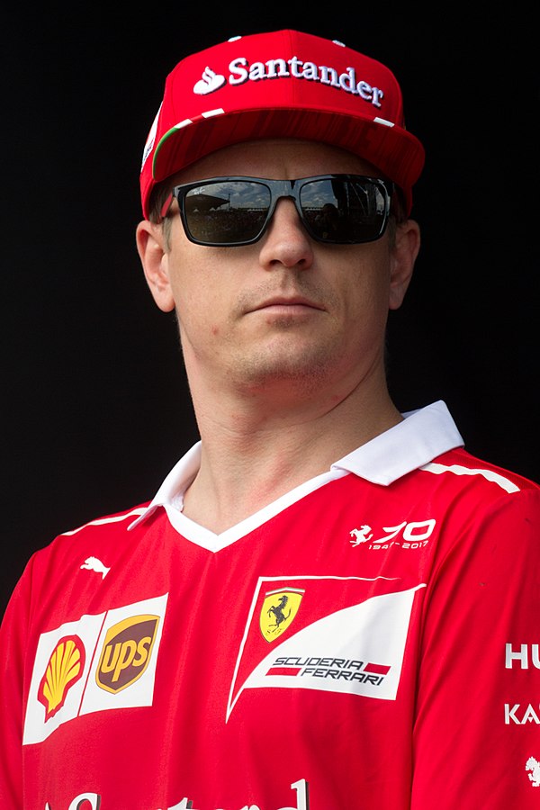 Kimi Räikkönen finished the season in third place, in his final season for Ferrari.