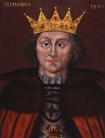 Imaginary portrait of King Stephen, about 1620
