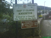 Entry to Knighton