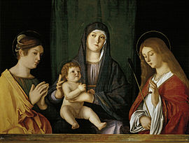 La Virgen y el Niño entre dos santas (Giovanni Bellini).jpg