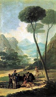 Miniatura para La caída (Goya)