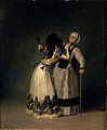 Hertogin vaan Alba en de gezegende, 1795.