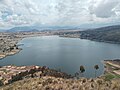 Laguna de Piuray vista desde el Mirador de Ocutuan