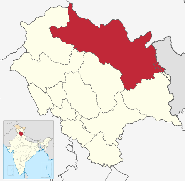 Location in Himachal Pradesh