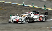 Kristensen took his 9th 24 Hours of Le Mans victory in an Audi R18 e-tron quattro in 2013. Le Mans 2013 (9347606746).jpg