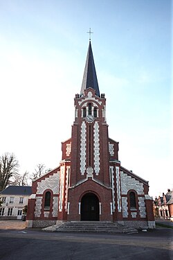 Le Thour - l’ Église Saint-Nicolas - Photo Francis Neuvens lesardennesvuesdusol.fotoloft.fr.JPG