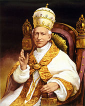 Pope Leo XIII rejected Anglican arguments for apostolic succession in his bull Apostolicae curae. Leo XIII.jpg