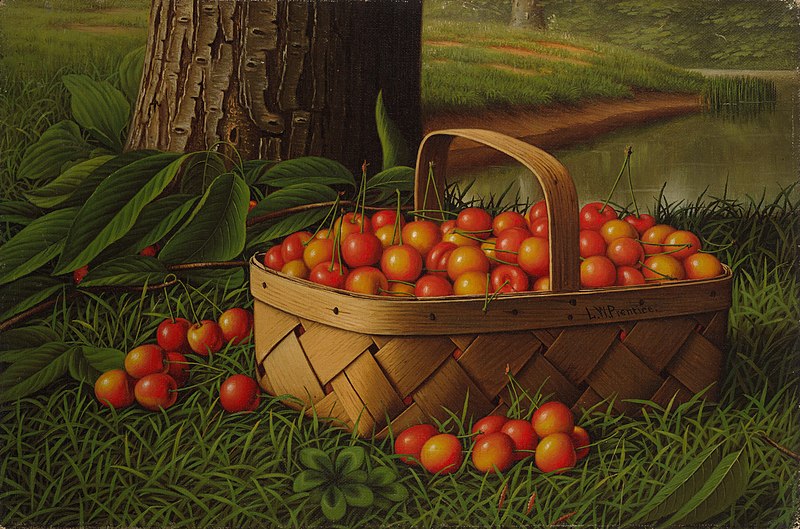 File:Levi Wells Prentice - Cherries in a Basket - 1973.57 - Yale University Art Gallery.jpg