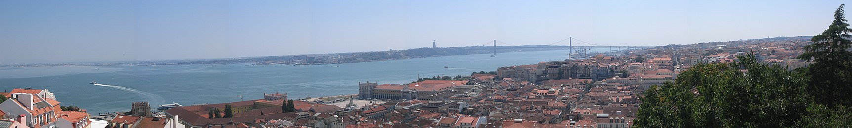 Panorama over Lissabon