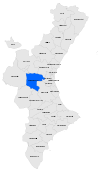 Vị trí của Hoya de Buñol