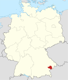 Locator map PAN in Germany.svg