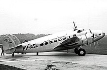 KLM operated two Lockheed 14s within Europe during 1938/39 Lockheed 14 PH-ASL KLM Ringway 13.08.38 edited-2.jpg