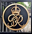 Royal Monogram of King George VI in London