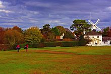 London Scottish Golf Club looking back to Wimbledon windmill London Scottish Golf Club.jpg