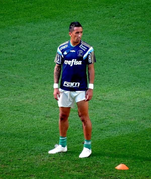 Barrios with Palmeiras in 2015