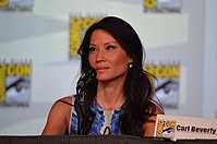 Liu at the 2012 San Diego Comic-Con