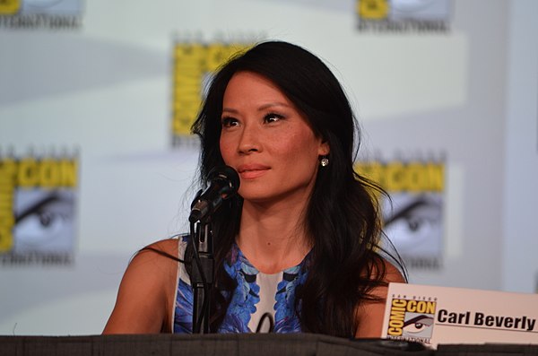 Liu at the 2012 San Diego Comic-Con