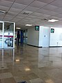 Interior of the airport.