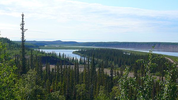 The Mackenzie River in August 2009