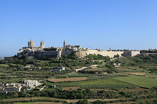 Mdina City and Local council in Northern Region, Malta