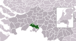 Carte de localisation d'Alphen-Chaam