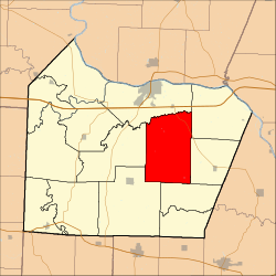 Vị trí trong Quận Cooper, Missouri