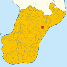 Localisation de Agnana Calabra