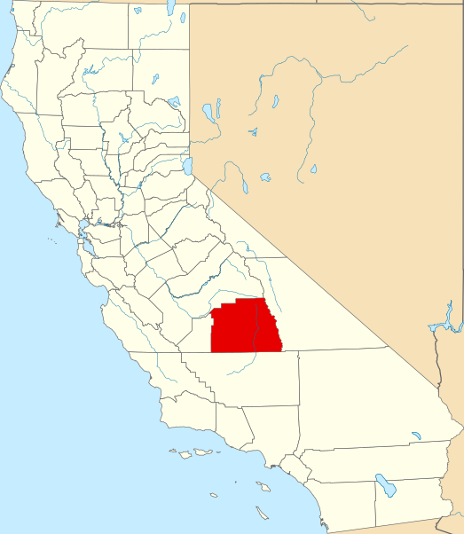 File:Map of California highlighting Tulare County.svg