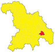 Localització del municipi de Borghetto di Borbera a la prov. d'Alessandria (Piemont)