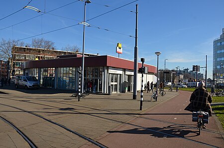 Marconiplein metro Rotterdam 2019