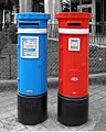Marcos de correio Normal e Azul (comum), Portugal