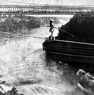 Maria Spelterini Italian tightrope walker