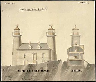 Matinicus Rock Light Lighthouse in Maine, US