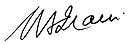 మెహెర్ బాబా's signature