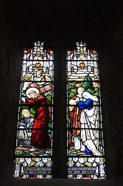Memorial window dedicated to the parents of Jessie Chrystal Macmillan, Corstorphine Parish Church