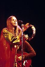 Phillips performing with the Mamas & the Papas at the Monterey Pop Festival, 1967 Michelle Phillips 1967 Monterey.jpg