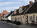 English: Building No. 48 on Kajki Street in Mikołajki Polski: Budynek przy ul. Kajki 48 w Mikołajkach