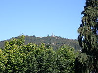 Vista do Monte da Penha e do Teleférico