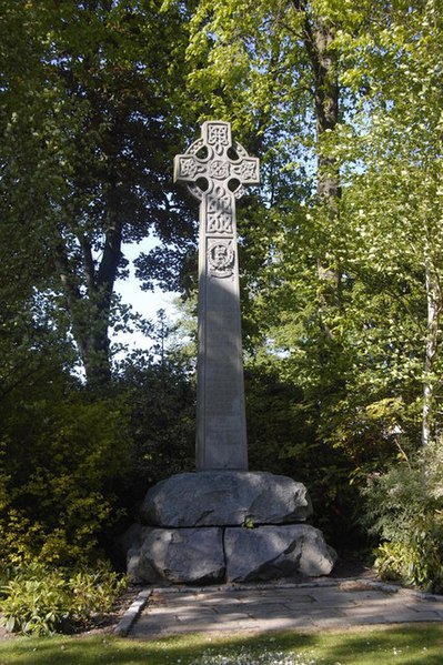 Monument in Aberdeen to the Gordon Highlanders who fell in the Anglo-Egyptian War