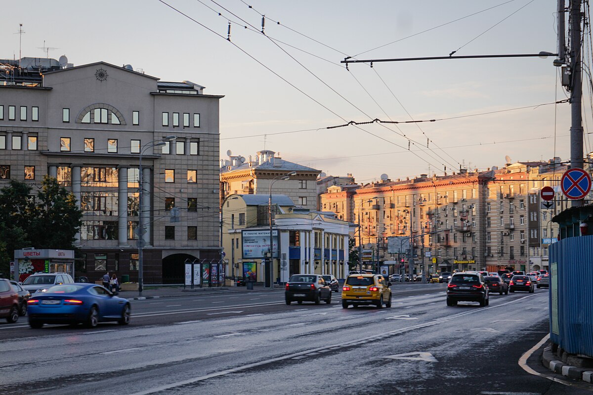 город москва и названия улиц