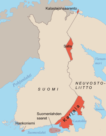 Luovutetut alueet - Wikiwand